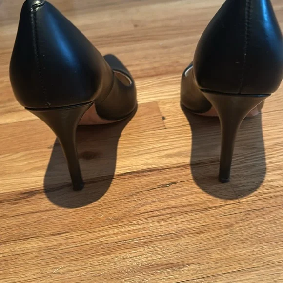 Cole Haan Grand OS Black Leather Heels Size 9 - Picture 3 of 5